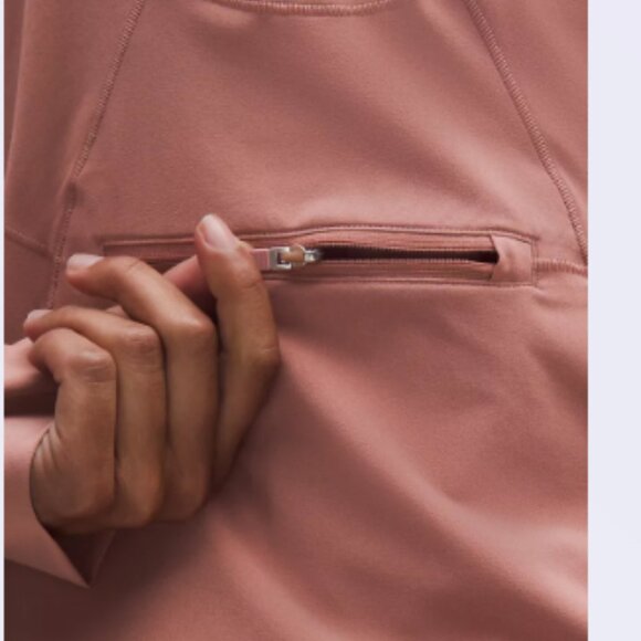 NWT Lululemon Mist Over Windbreaker- RED CLAY - Picture 4 of 6